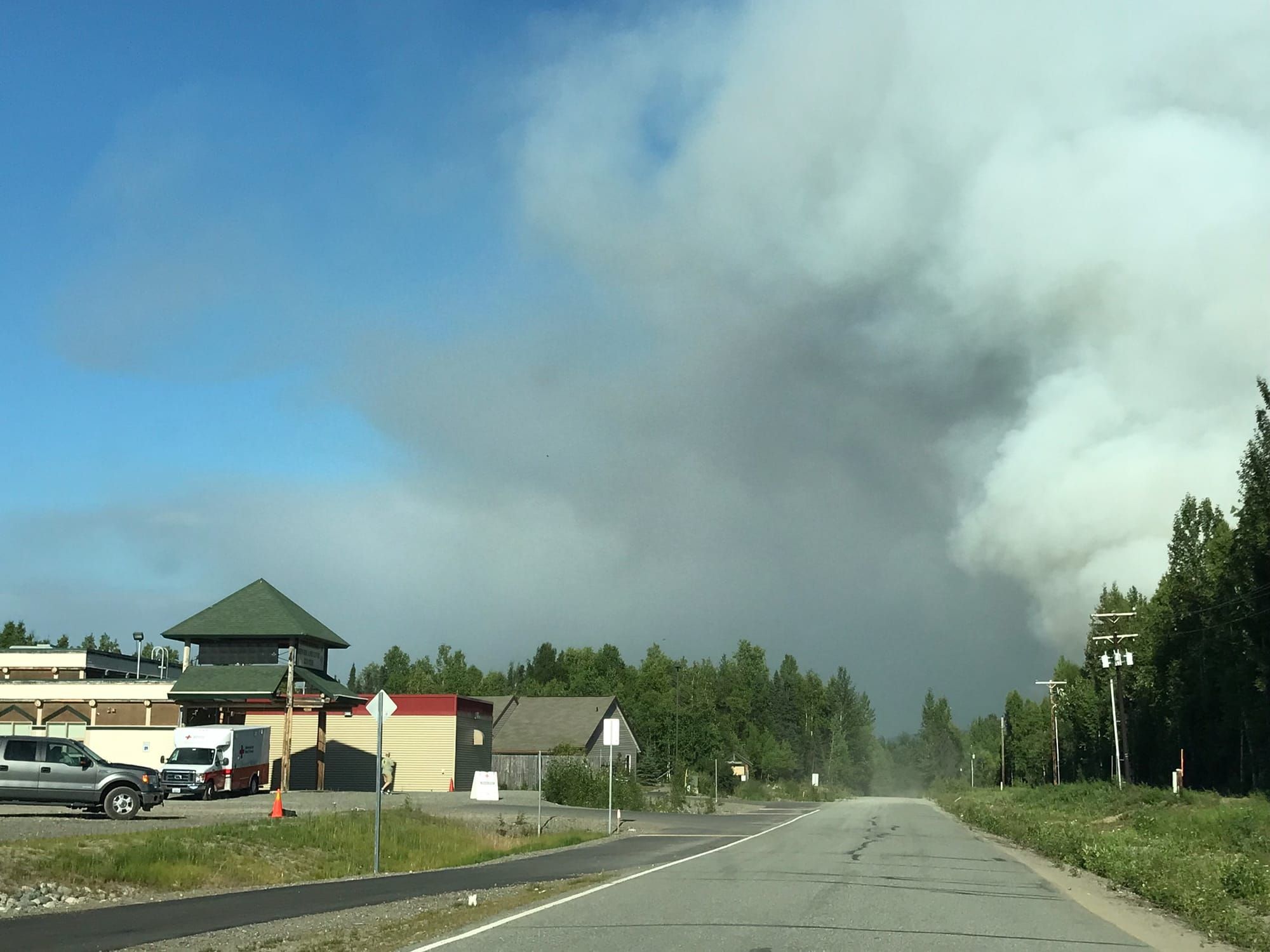 Firefighters battle Montana Creek Fire on Independence Day