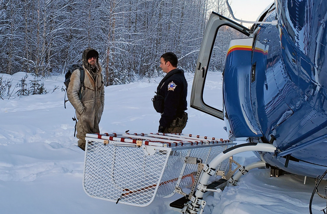 Tyson Steele tells his tale of sub-zero survival