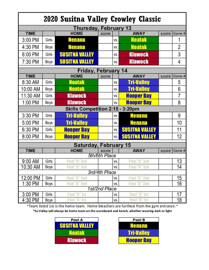 Annual Crowley Classic Basketball Tournament tips off Thursday