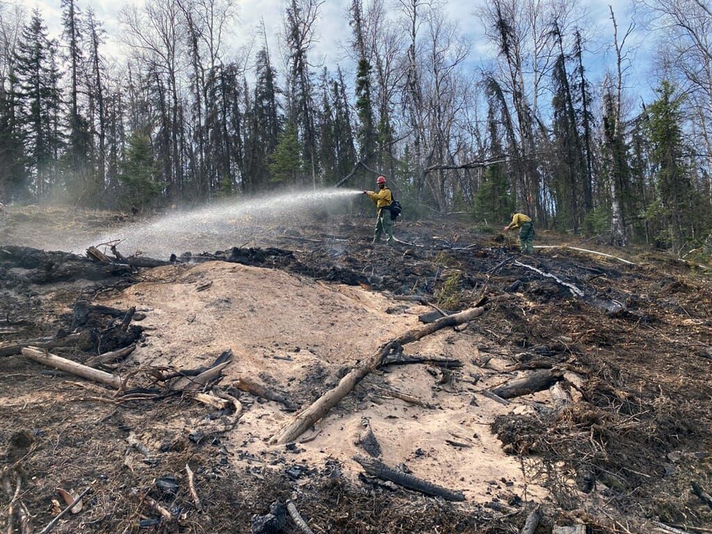 Forestry responds to fourteen fires over the weekend