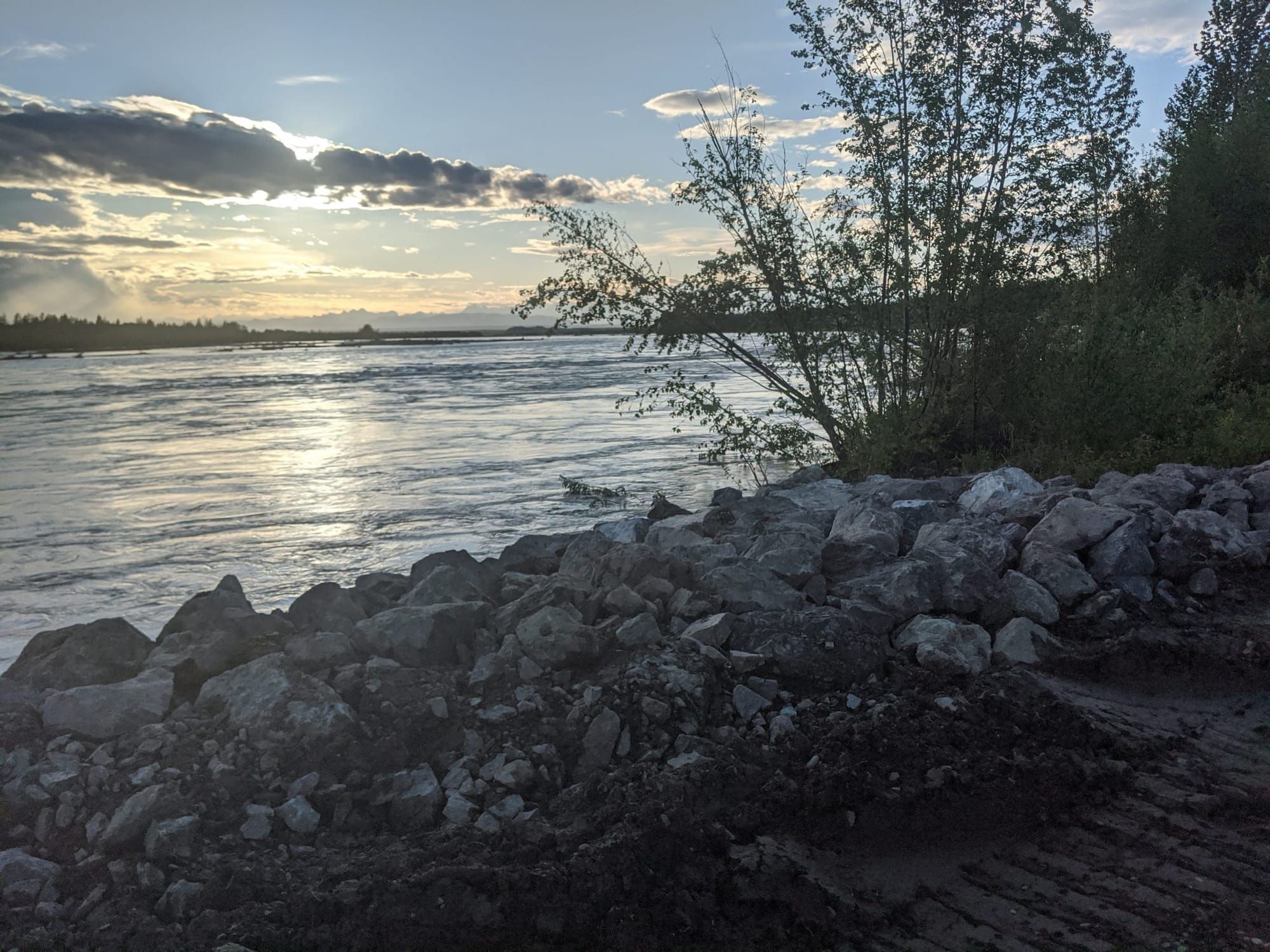 Revetment Repair at Susitna River