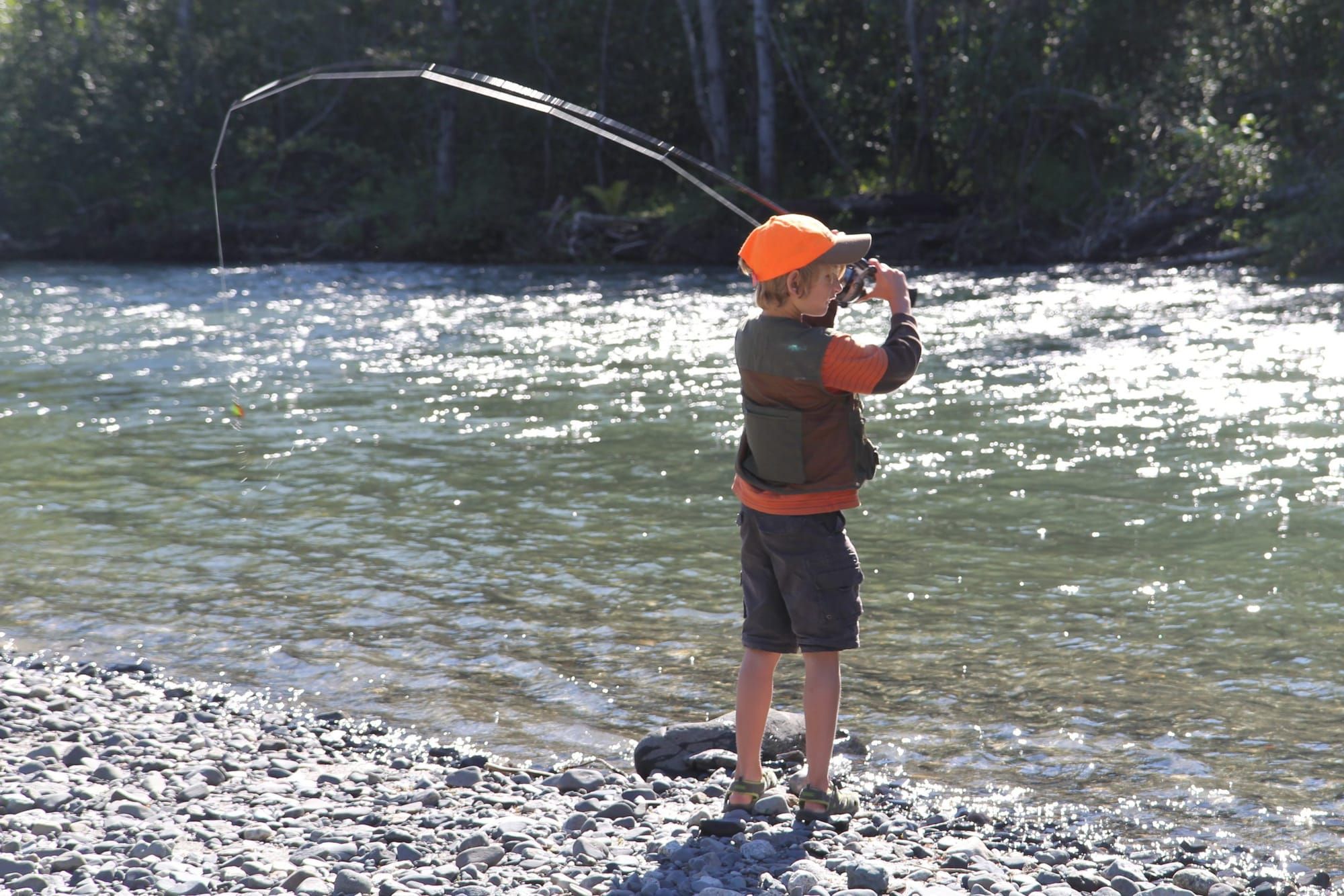 Fish and Game allows salmon fishing on Larson Creek again