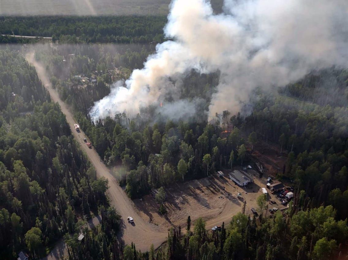 Lichen Fire at Mile 92 Fully Contained