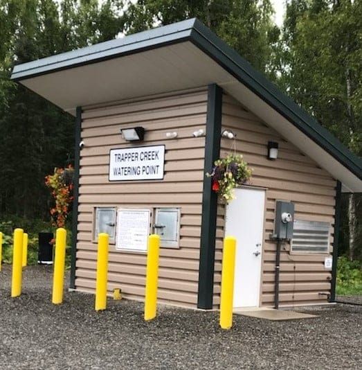 New Trapper Creek Watering Point provides safe drinking water
