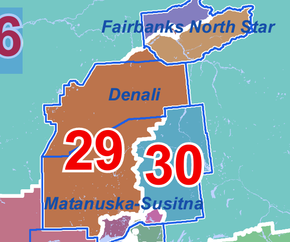 Redistrict Board moves forward with new proposals for House Seat to represent Northern Susitna Valley