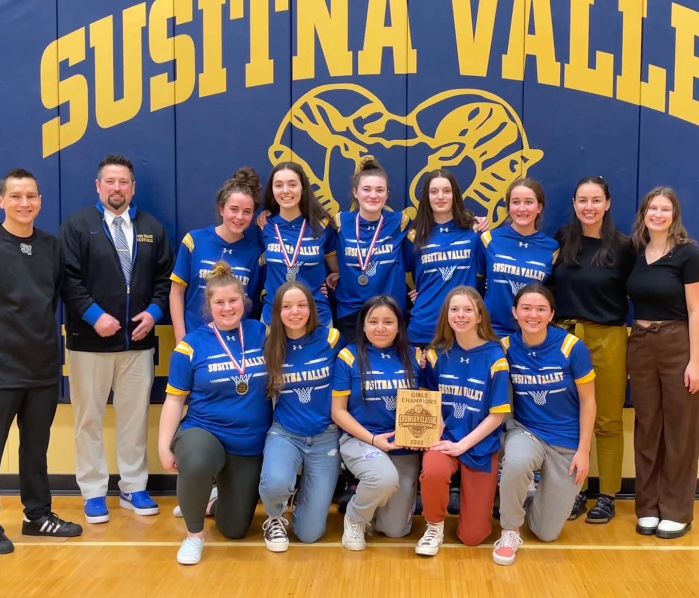Su Valley girls win 2022 Crowley Classic basketball tournament