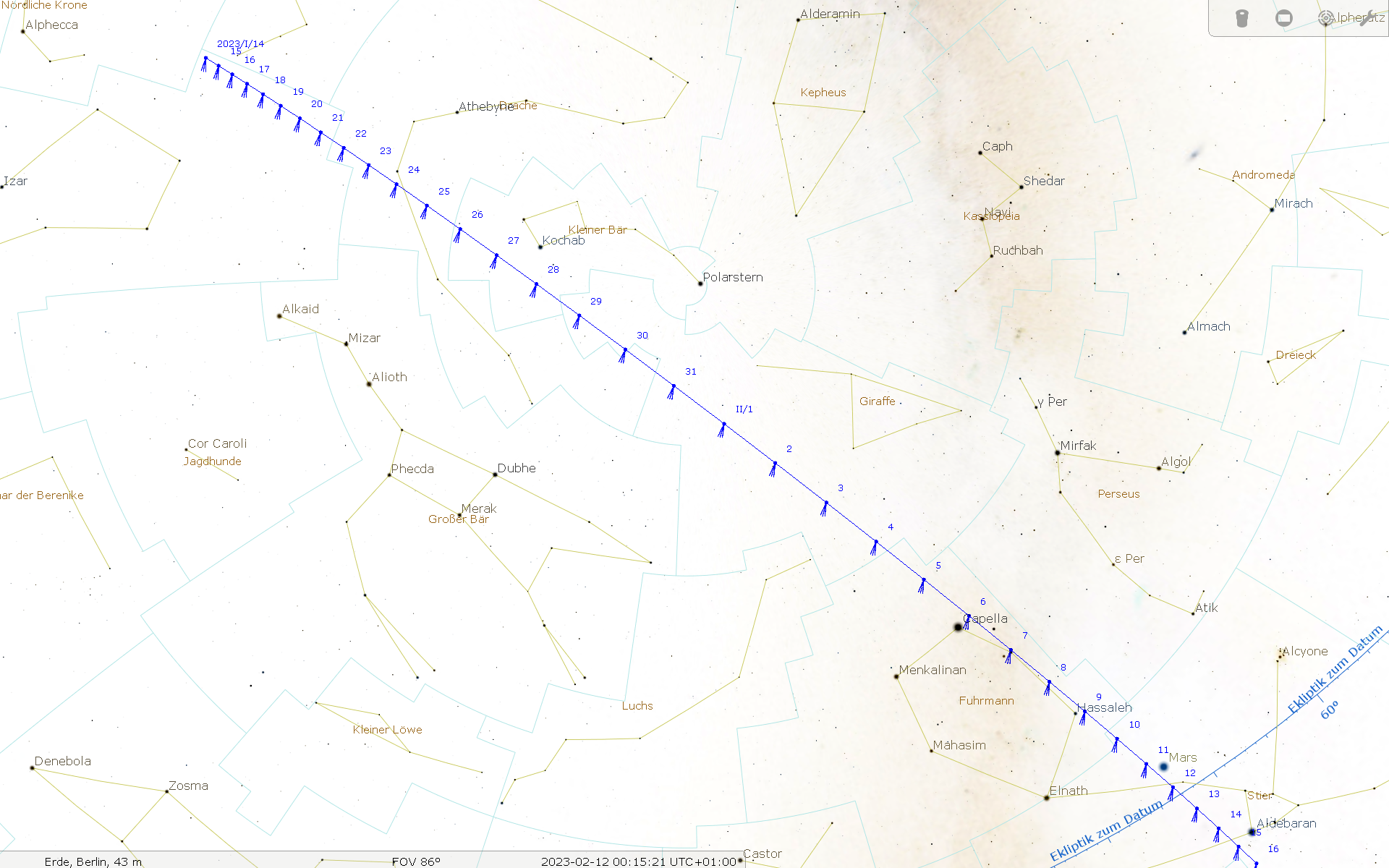 StarDate Susitna - January 22, 2023, by Kathleen Fleming