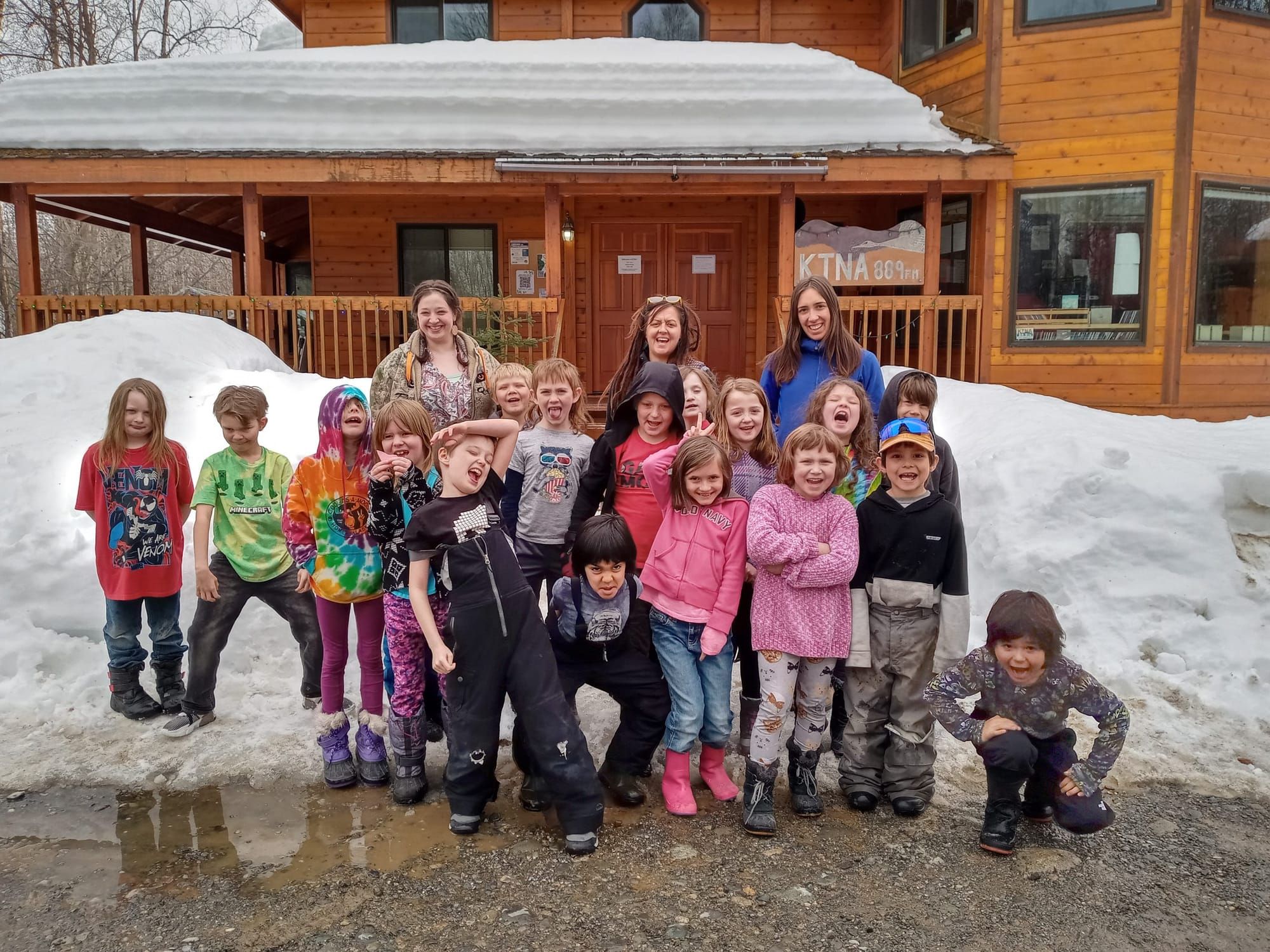 Elementary School Students Present a Special Weather Report on KTNA