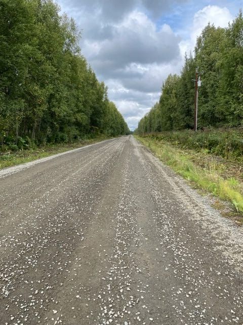 Bradley Road in Trapper Creek