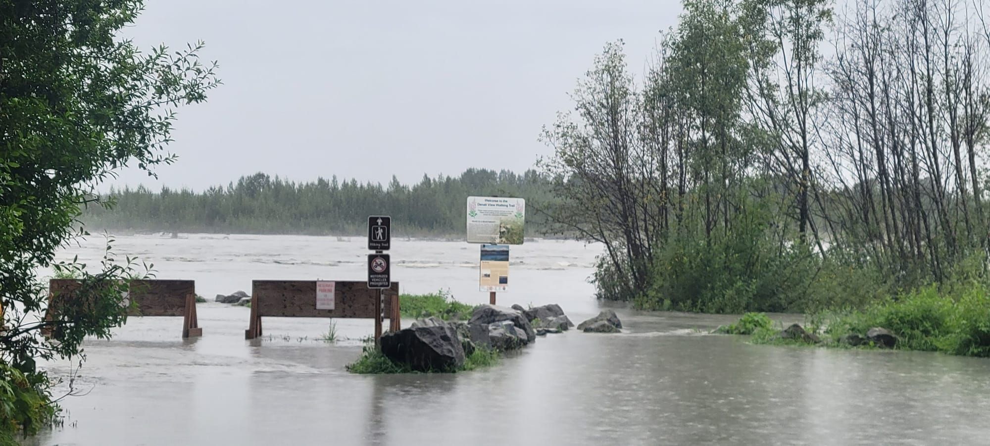 New flood advisory in effect for the Susitna Valley through Saturday morning