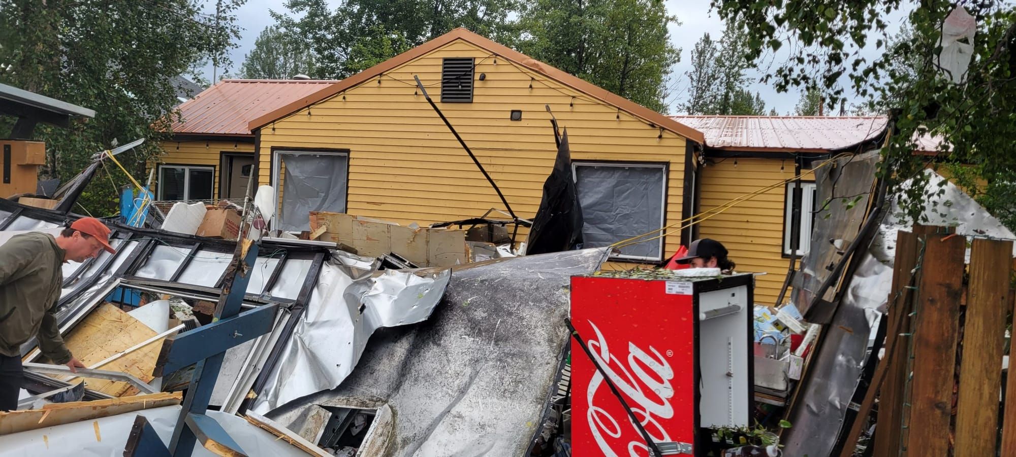 Early morning explosion destroys business, rocks Main Street