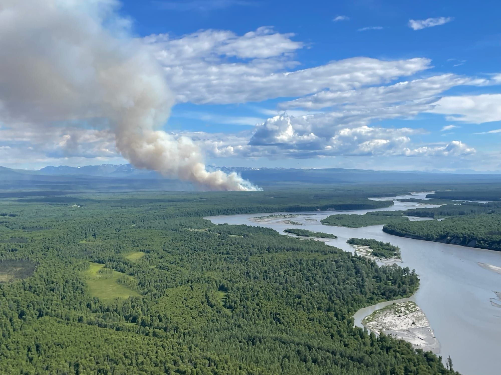 Montana Creek Fire Information