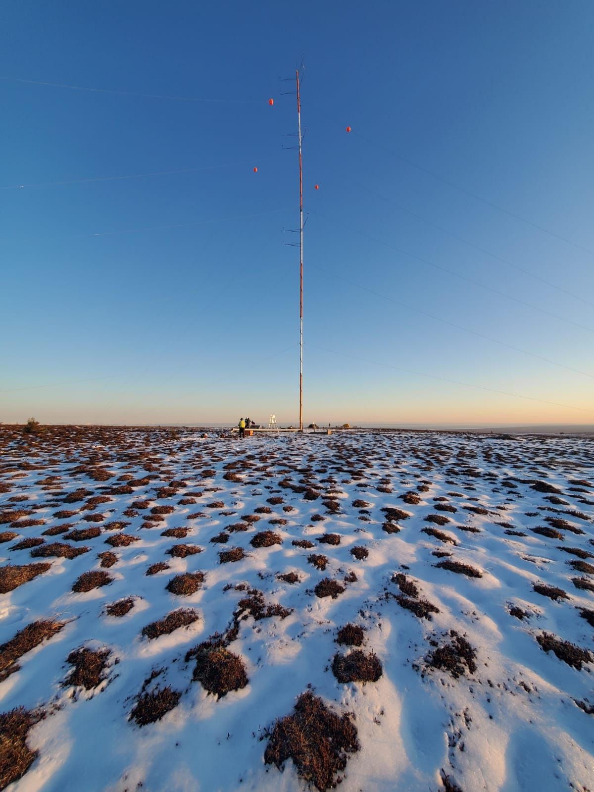 Meteorological Tower located at Little Mount Susitna.