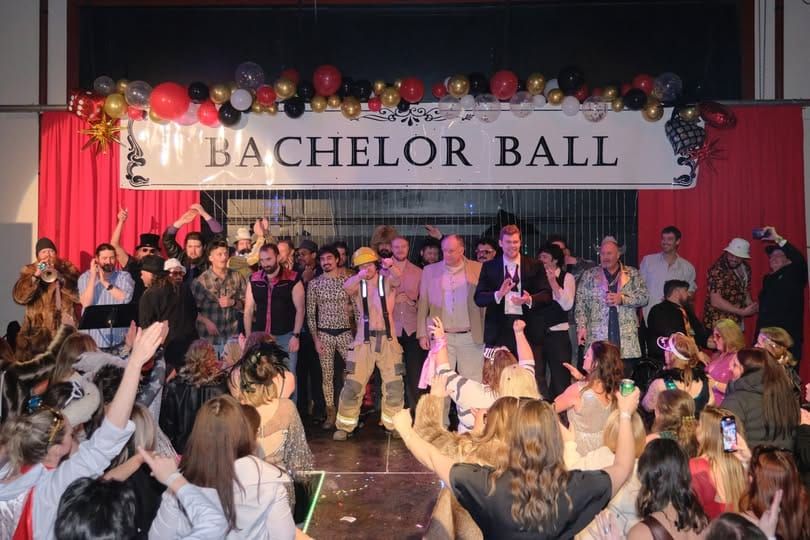 The 2024 Talkeetna Bachelor Auction men performed for a rowdy crowd