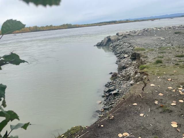 From Talkeetna, looking at the Big Susitna River