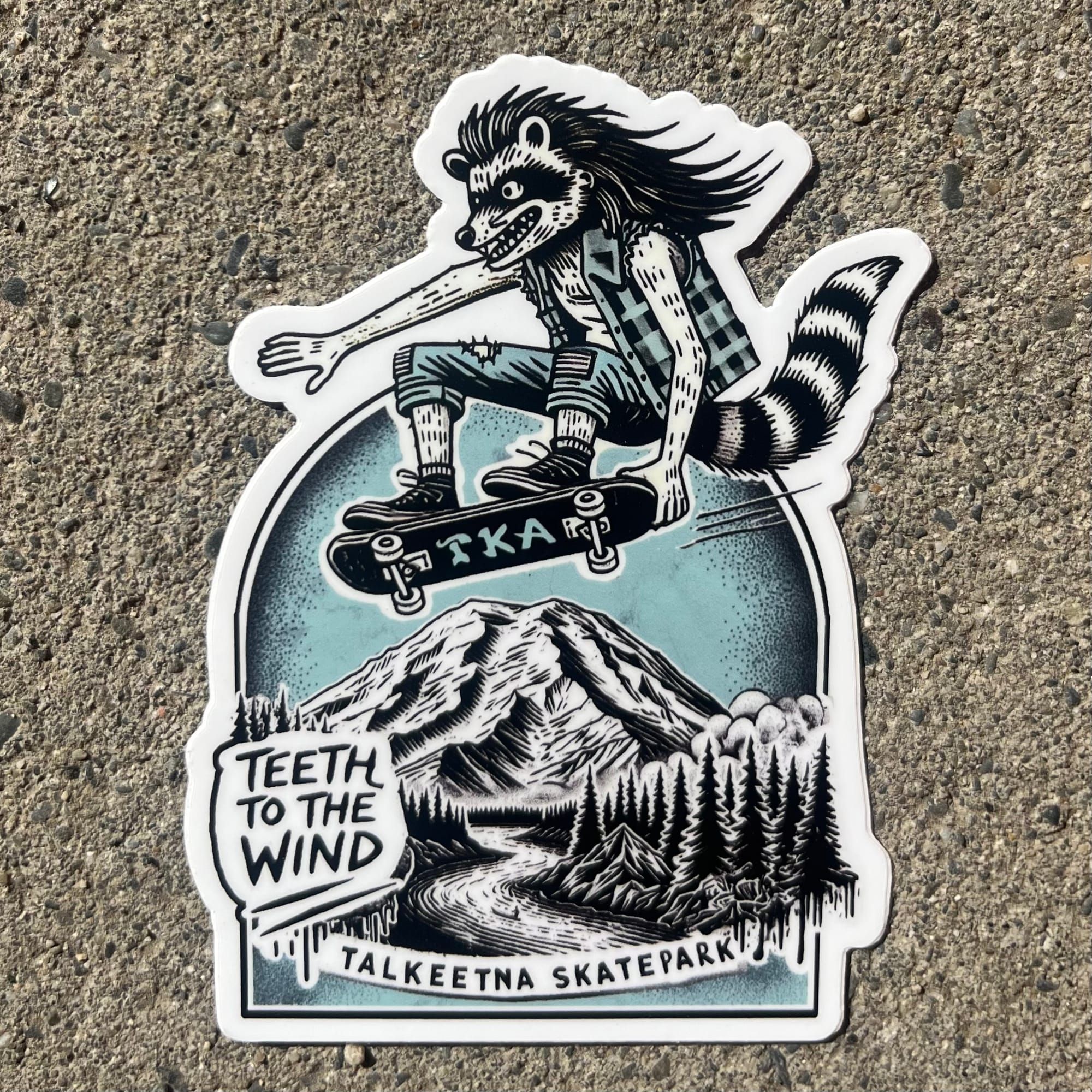 Teeth To The Wind - Talkeetna Skatepark Ramps Up