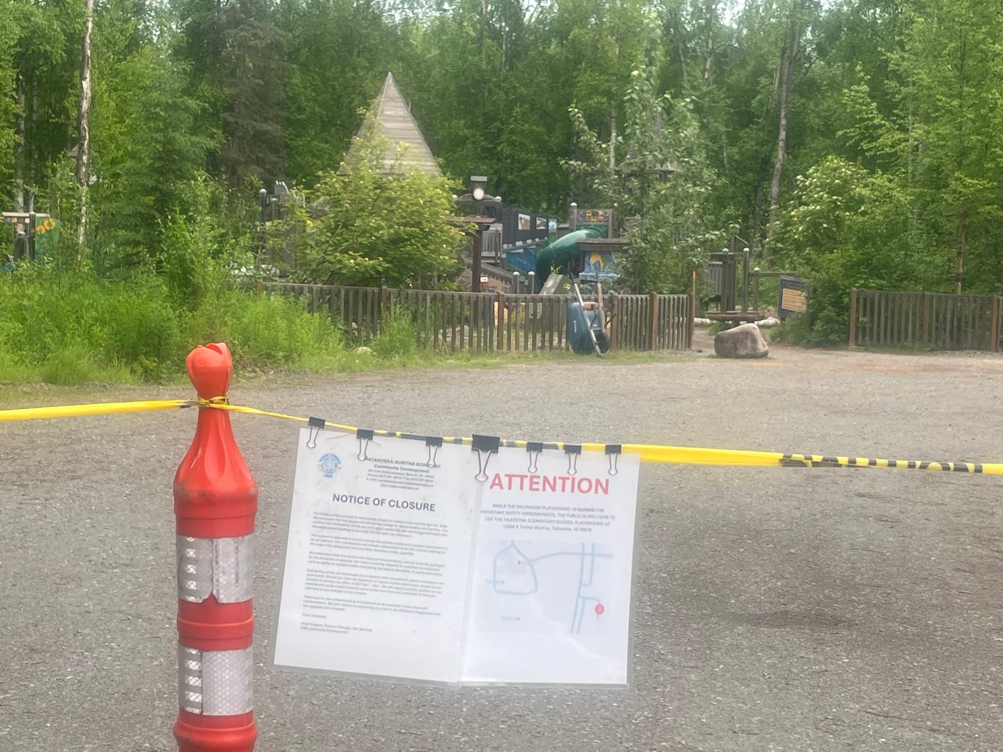 Talkeetna's Wildwood Playground Set to Reopen