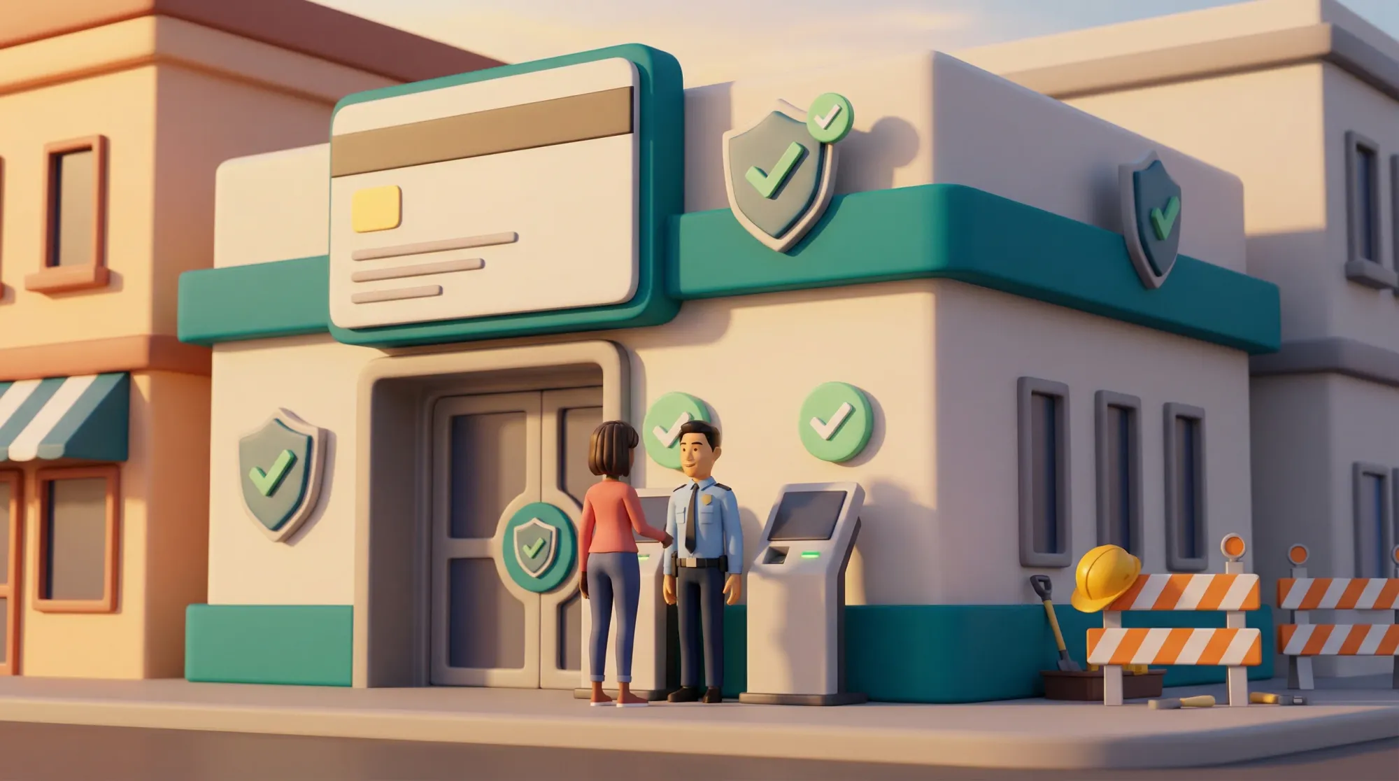 Trust & Safety Center with secure payment processing and construction zone for upcoming features