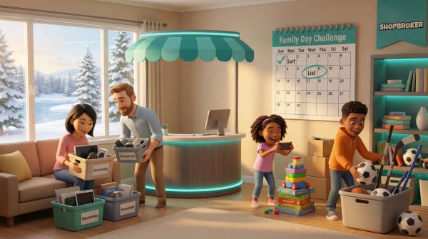 Family Day Weekend Declutter Challenge: Turn Long Weekend Into Cash