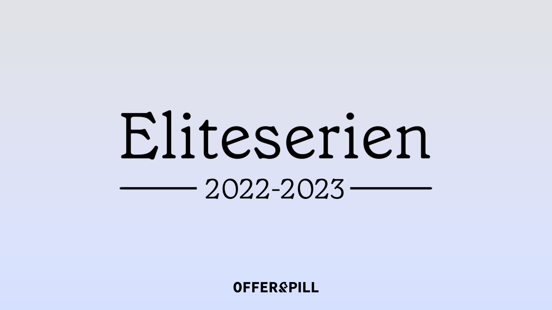 Offerspill stiller historisk sterkt lag i norsk eliteserie - og sender alle rundene på Twitch!