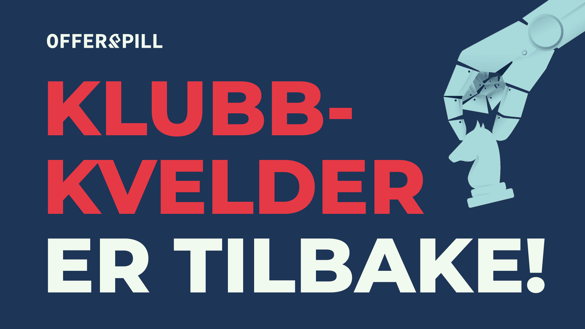 Klubbkvelder høsten 2026