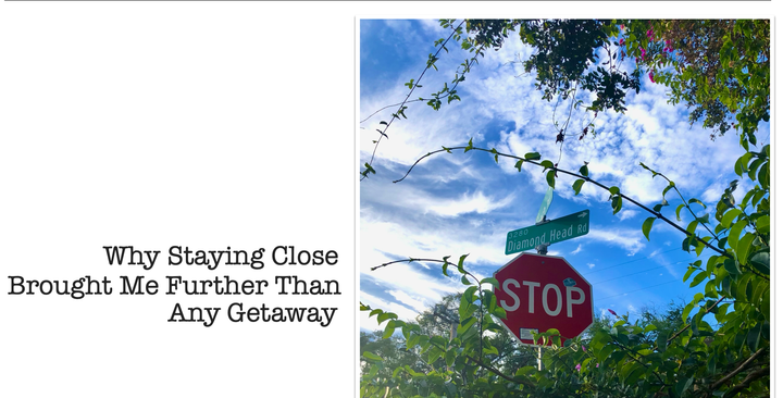 Not All Vacations Need a Beach