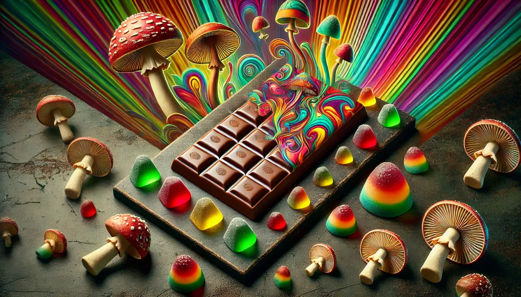 Mushroom Edibles (Chocolates & Gummies) | The Psychedelic Scoop | buy shrooms online