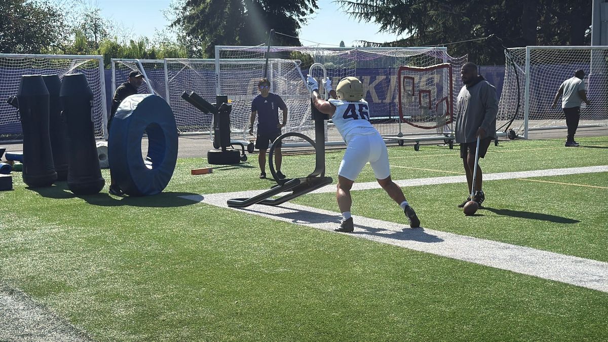 Ta'ita'i Uiagalelei returns on Day 3 of Washington training camp