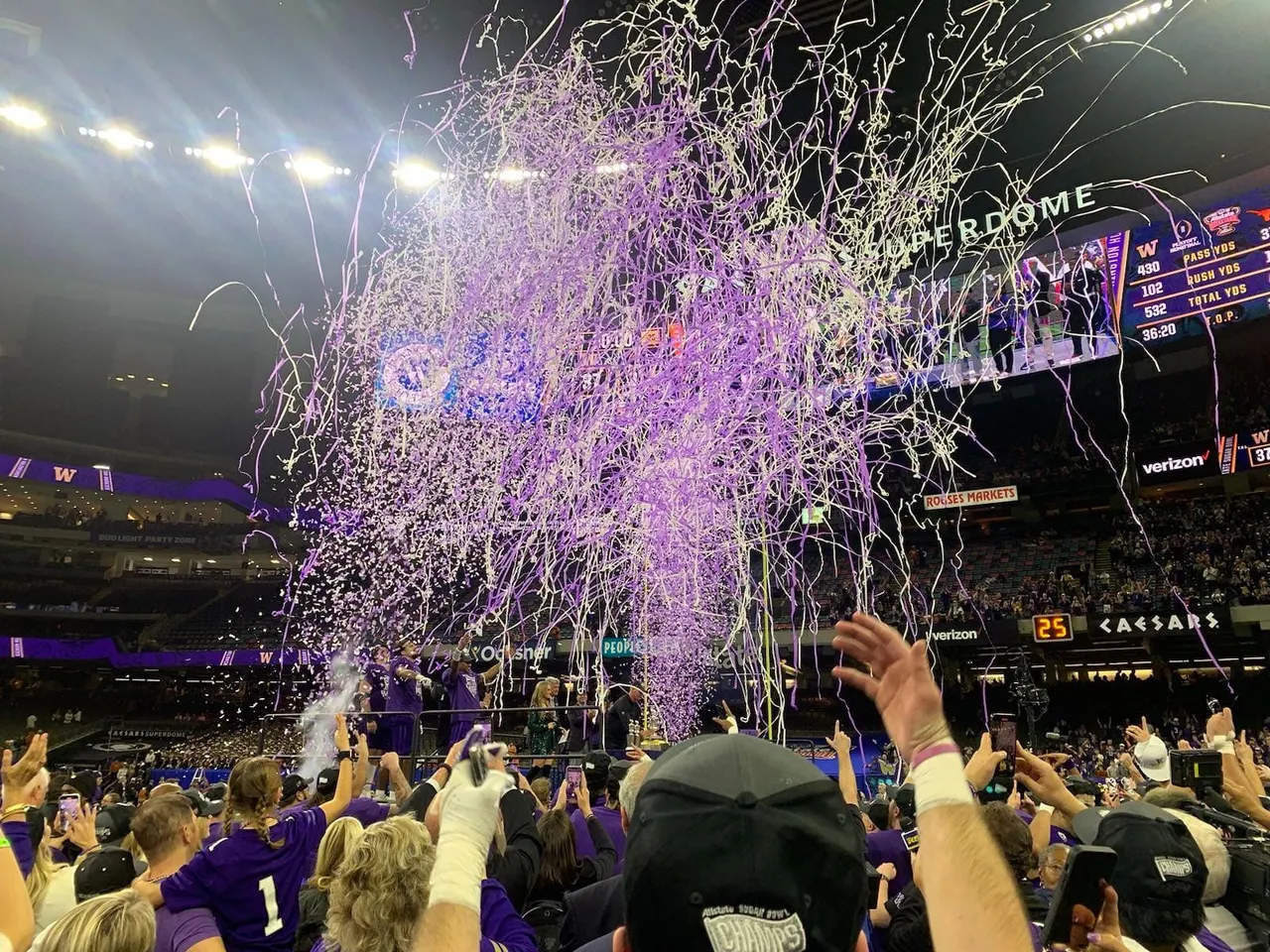 'You've always got to believe': Washington is one win away from a national championship