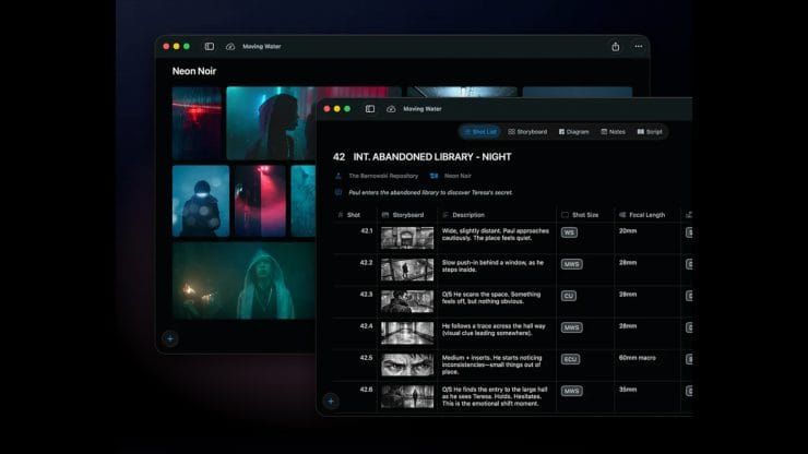 Cadrage Studio Enters Early Access as Pre-Production App
