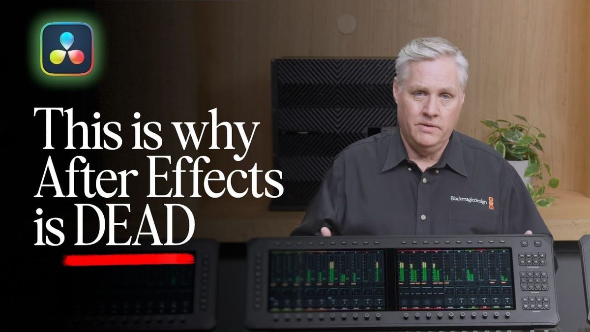 Is After Effects Dead? DaVinci Resolve's Fusion Is Coming for the Throne