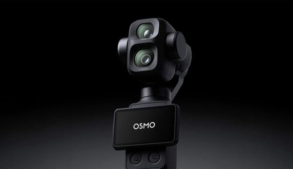 DJI Osmo Pocket 4P dual-lens gimbal camera official press image