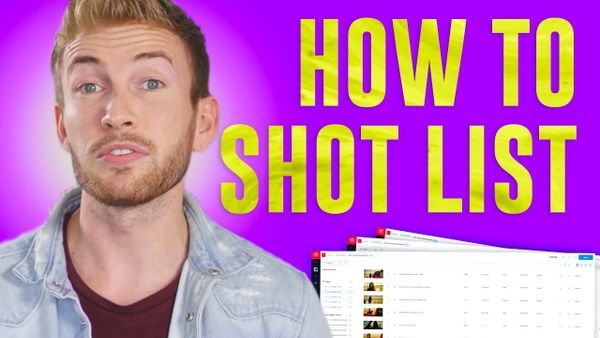 How to Build a Shot List From a Script