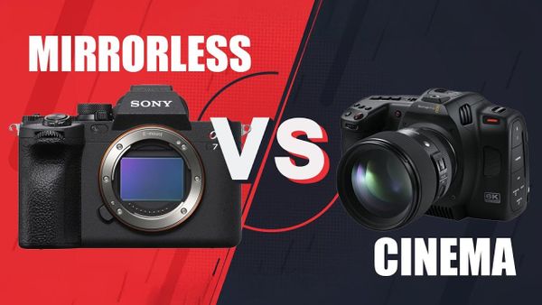 What's the Difference Between a Cinema Camera and a Mirrorless Camera?