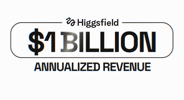 Higgsfield Claims $1B in Annualized Revenue, and It's Celebrating With $20M in Cashback