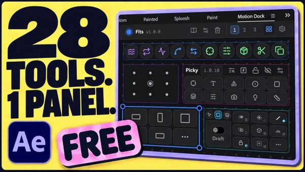 This Free After Effects Panel Handles the Tedious Stuff, From Renaming Layers to Exporting GIFs