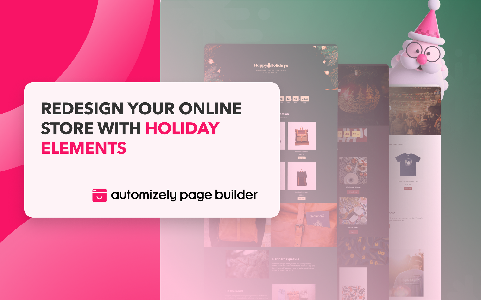 Get a head start on your holiday marketing with amazing Christmas & New Year Templates