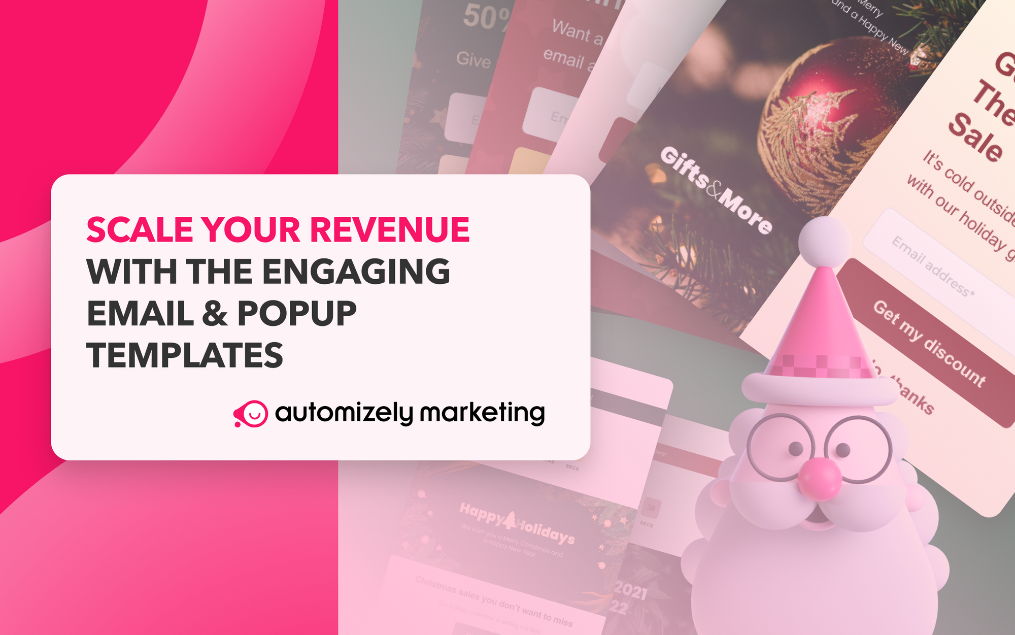 Uplift your festival campaigns with the new Christmas and New Year templates