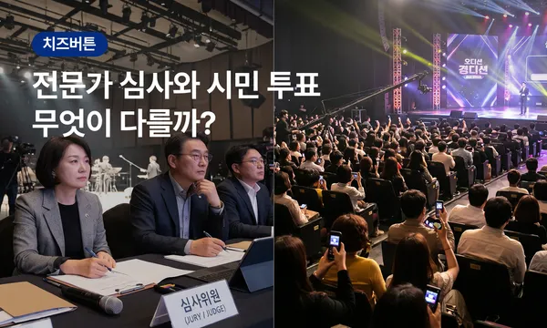 전문가 심사와 시민투표는 무엇이 다를까? 공모전 사례 3가지