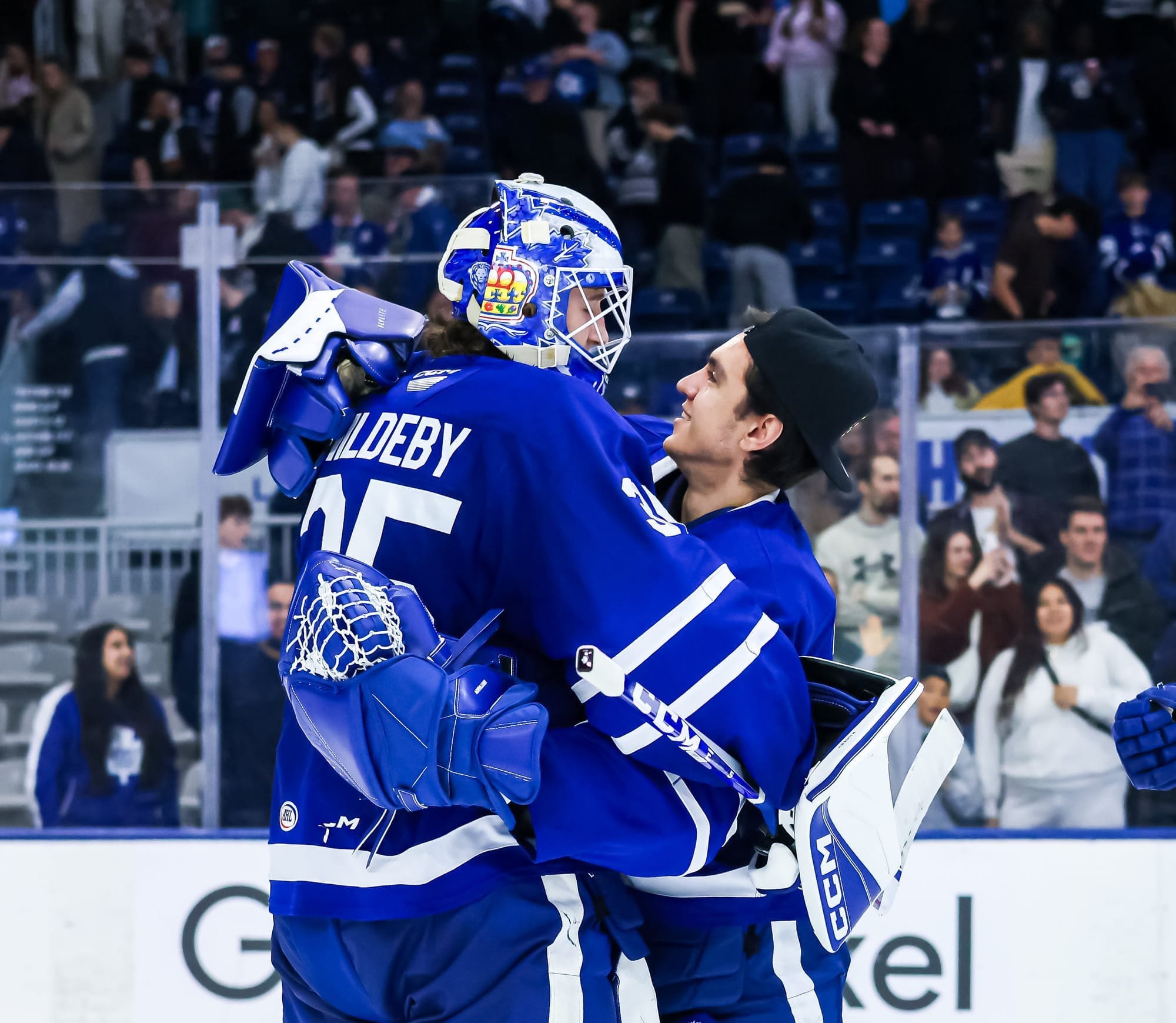 The Toronto Marlies are in Laval for the division semi-finals against the Rocket