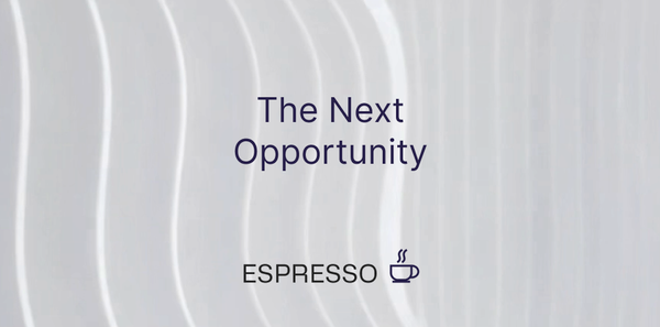 The Next Opportunity