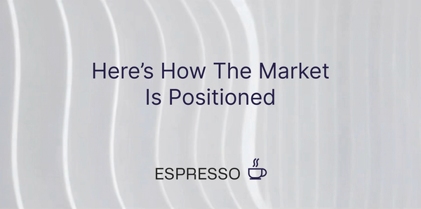 Here's How The Market Is Positioned