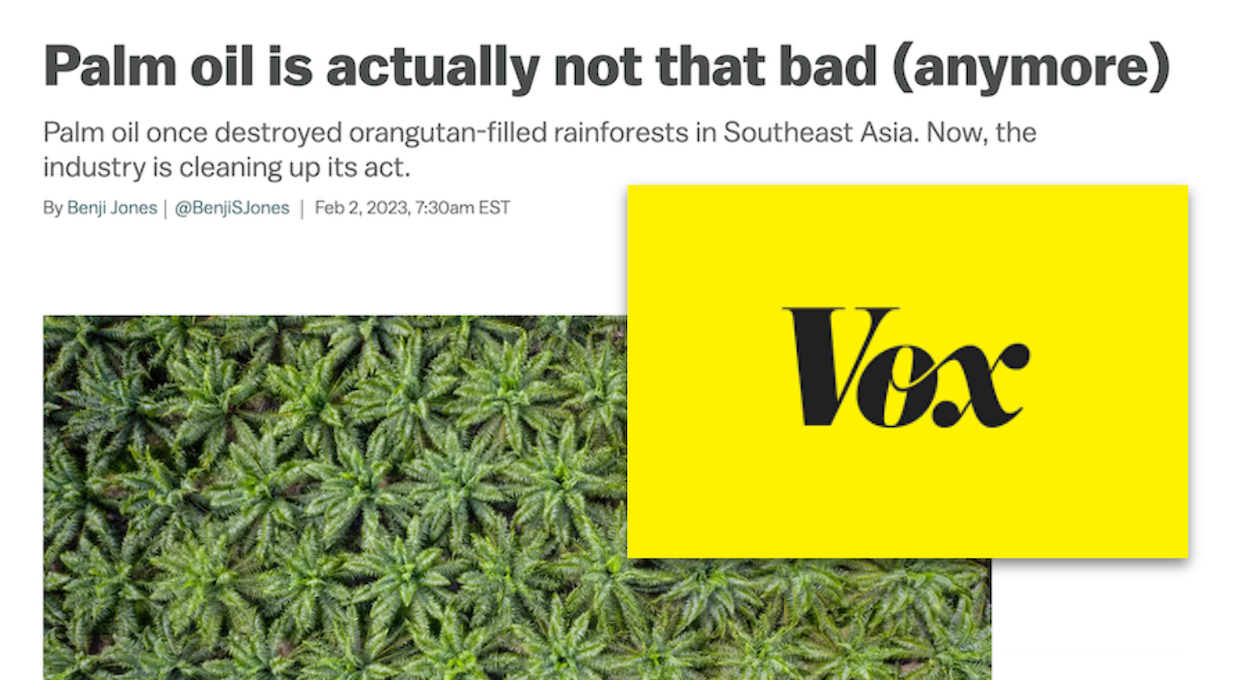 Is palm oil “actually not so bad (anymore)”? Well, it’s complicated