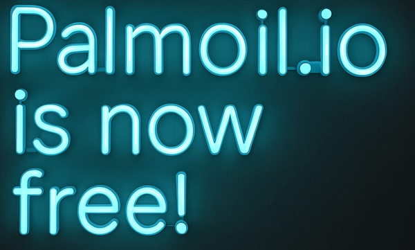 Palmoil.io is now free! Introducing our new free subscription
