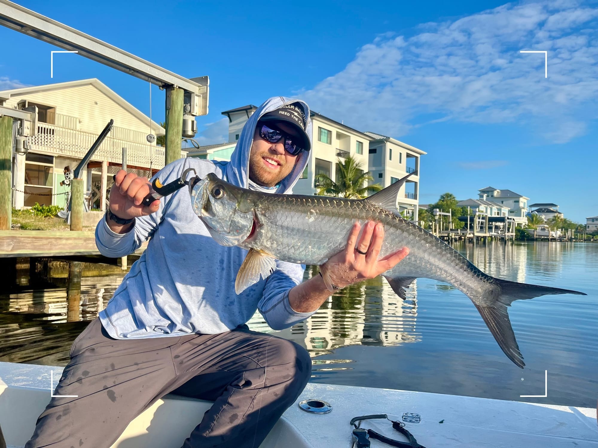 fly fishing for juvenile tarpon in Florida