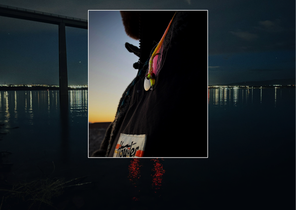 fly fishing story about alpine trout, nighttime walleye, rip-rap, headlamps, clouser minnows, balanced leeches, and chasing fish