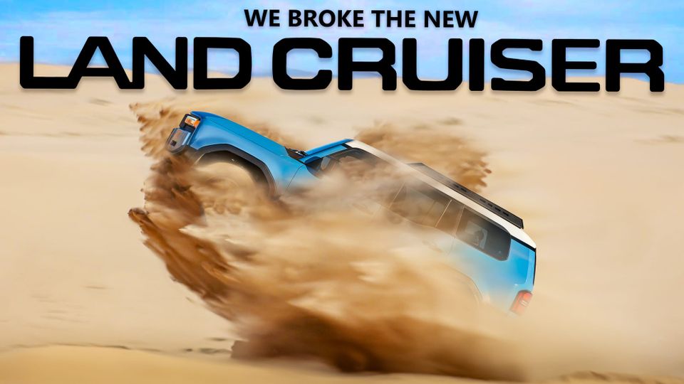 Tearing up the Sand Dunes in the New Toyota Land Cruiser