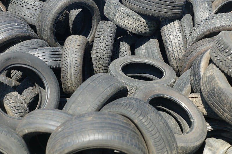 Stopping the spread of rubber and plastic fires