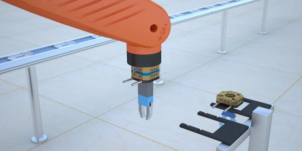 Case Study: Contrinex's Tiny Ø3mm Inductives Help Automate Cobot Tool Changeover
