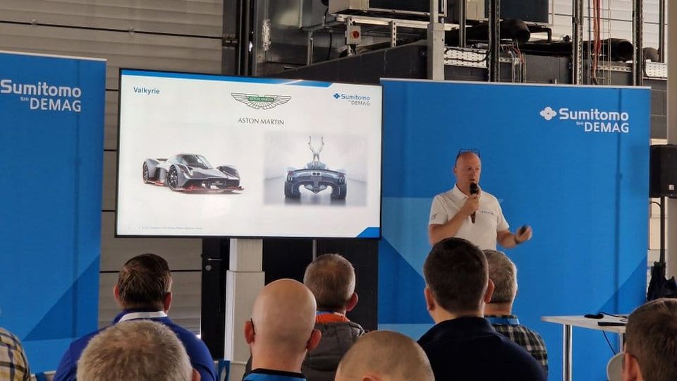 Sumitomo (SHI) Demag revs up productivity at Silverstone
